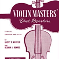 Violin Master's Duet Repertoire . Violin Duet . Various