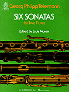 Sonatas (6) . Flute Duet . Telemann