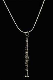 FPN547 Clarinet Necklace . Harmony Jewelry