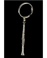 FPK547 Clarinet Keychain . Harmony Jewelry
