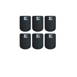 American Way Mk A10S 6 Mouthpiece Cushions (black, small .8mm) . BG