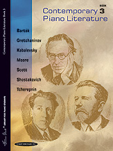 Contemporary Piano Literature v.3 . Piano . Various