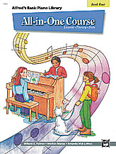 All-In-One Course v.4 . Piano . Various