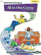 All-In-One Course v.5 . Piano . Various