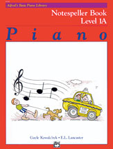 Alfred's Basic Piano Library Notespeller v.1A . Piano . Various