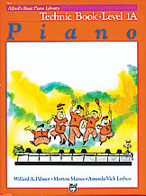 Alfred's Basic Piano LibraryTechinic Book v.1A . Piano . Various