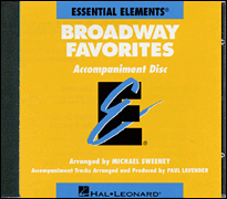 Broadway Favorites (accompaniment cd) . Concert Band . Various